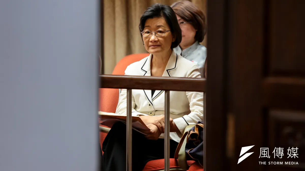 中華民國紅十字會總會長王清峰2日出席「紅十字會法專法存廢及其影響」公聽會。(顏麟宇攝)