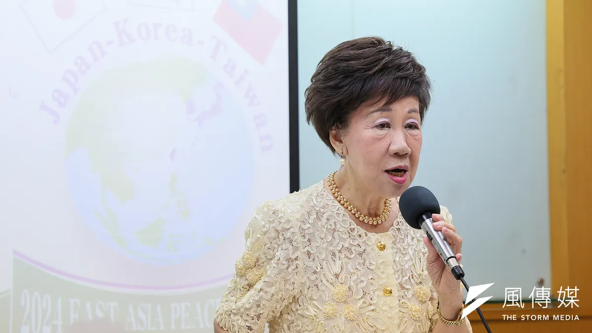 前副总统吕秀莲在节目中呼吁,尽快将大法官会议正常化,才是治本之道。 (资料照,颜麟宇摄)