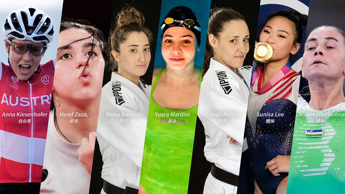 東京奧運閉幕,回顧7位女子選手的傳奇時刻(AP,世界走走後製) 東京奧運閉幕,回顧7位女子選手的傳奇時刻(AP,世界走走後製)