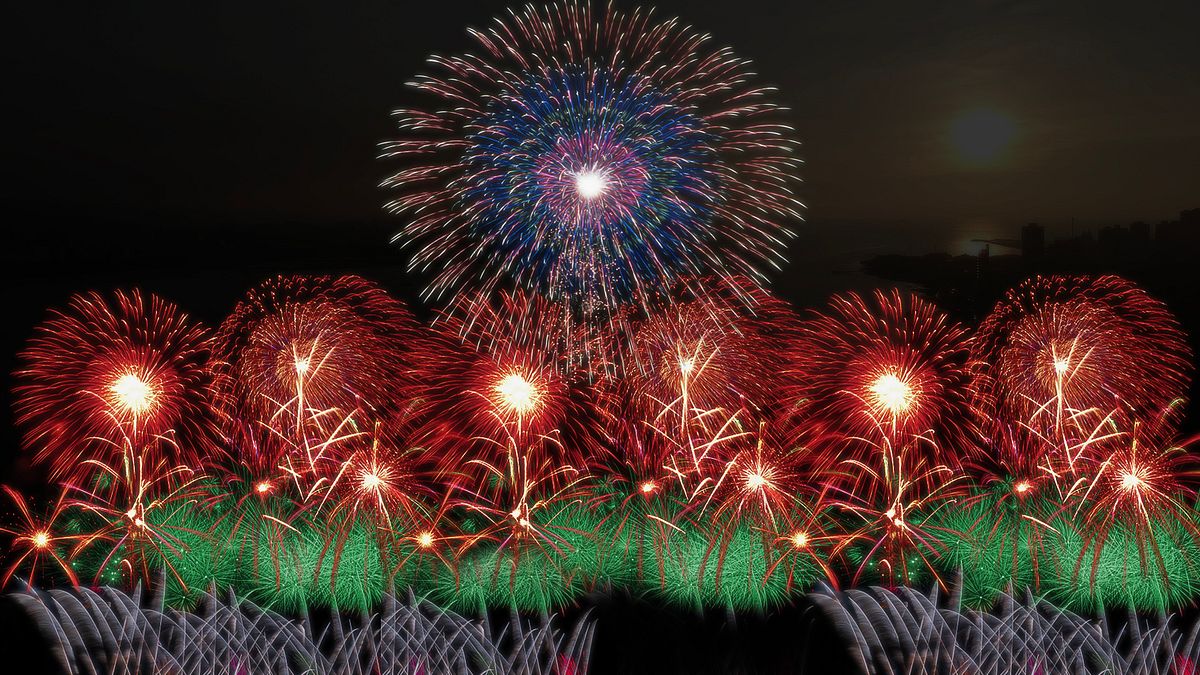 淡水夕照呈現淡水夕陽及鳥類落日歸巢飛翔意象 。(圖/新北市高灘地工程管理處提供) 淡水夕照呈現淡水夕陽及鳥類落日歸巢飛翔意象 。(圖/新北市高灘地工程管理處提供)