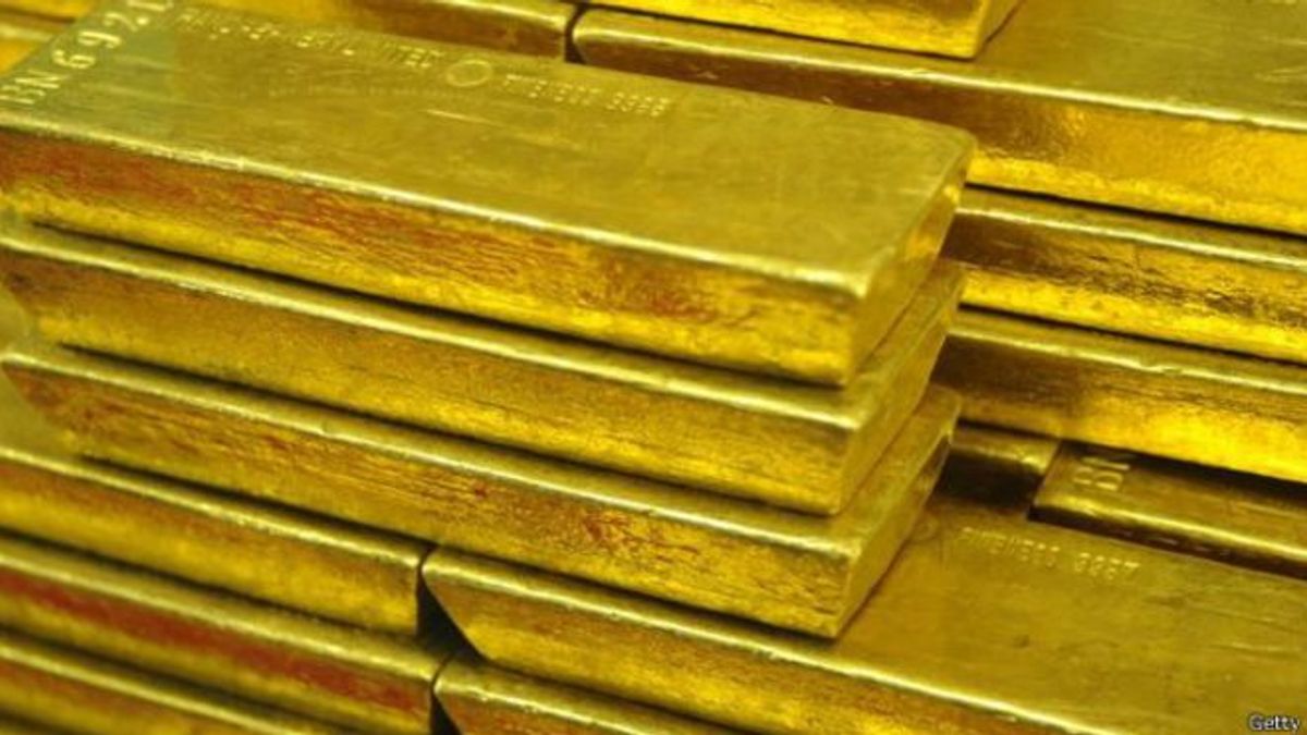 該金庫可存儲2000噸黃金,是歐洲容量最大的金庫之一。(BBC中文網) 該金庫可存儲2000噸黃金,是歐洲容量最大的金庫之一。(BBC中文網)