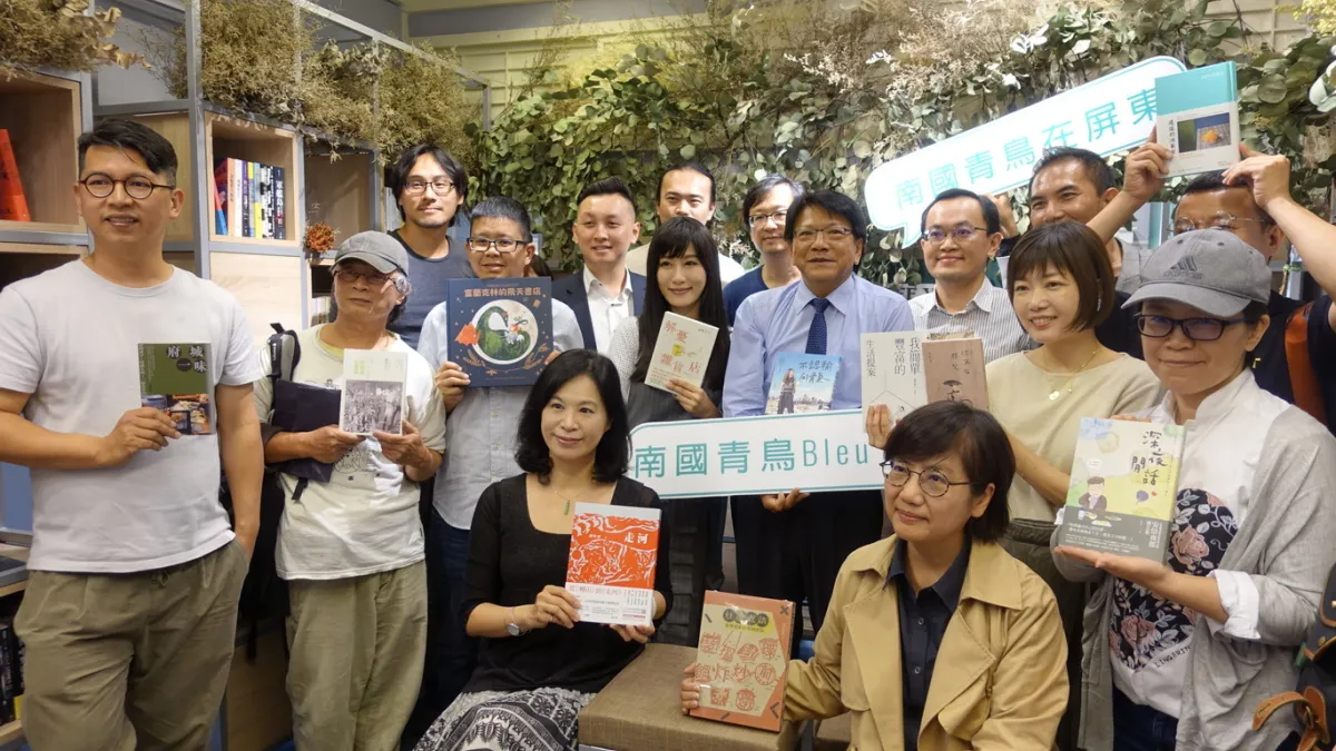 青鳥書店正式進駐屏東。(圖/屏東縣政府提供)