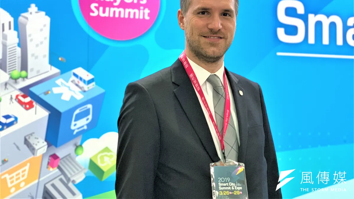 捷克布拉格市長賀吉普(簡恒宇攝)