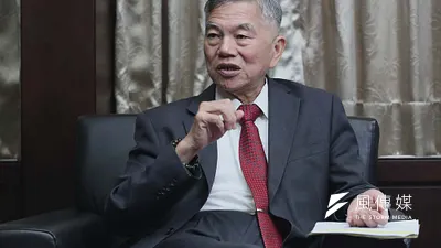 沈榮津說:「我是學電機和科技的,具有工程師的務實性格。溝通政策,一定要有同理心。」(柯承惠攝)