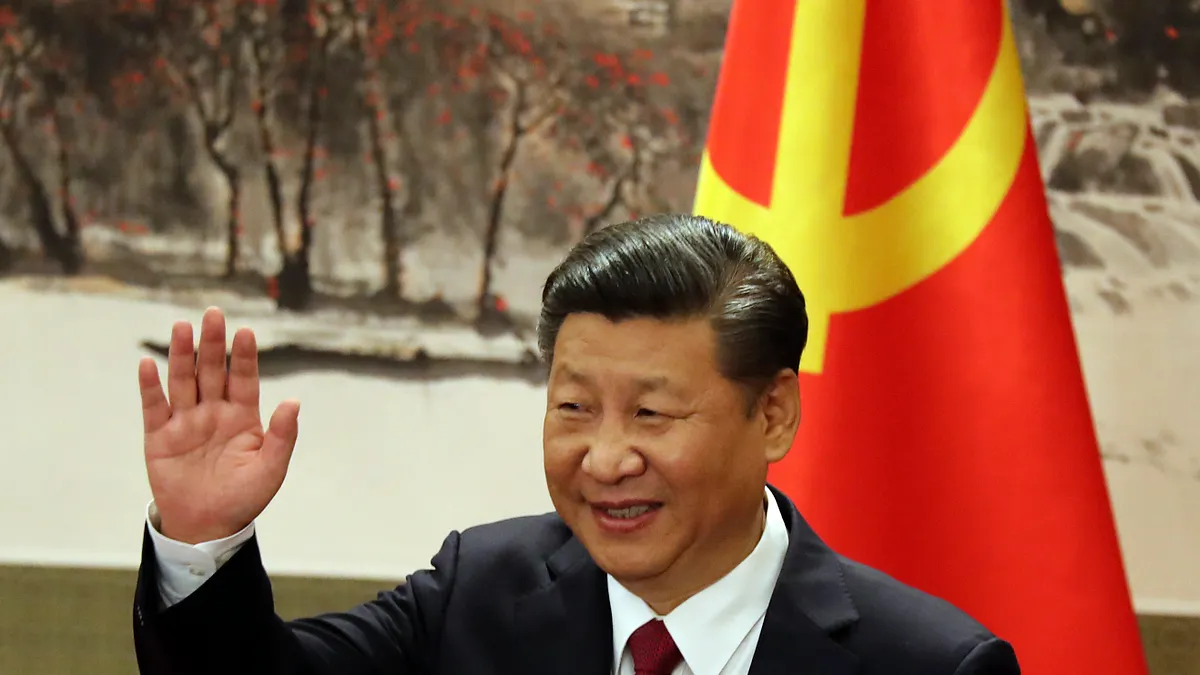 中共第19次全國代表大會習近平政治報告中,被外界解讀為向台灣民眾釋出善意,特別是加大對青年的統戰力道。(資料照,AP) 中共第19次全國代表大會習近平政治報告中,被外界解讀為向台灣民眾釋出善意,特別是加大對青年的統戰力道。(資料照,AP)