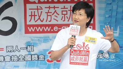 國健署署長邱淑媞提醒大家,為避免癌症上身,防癌不能靠運氣,要遵守「四不三要」的原則。(資料照,林俊耀攝)