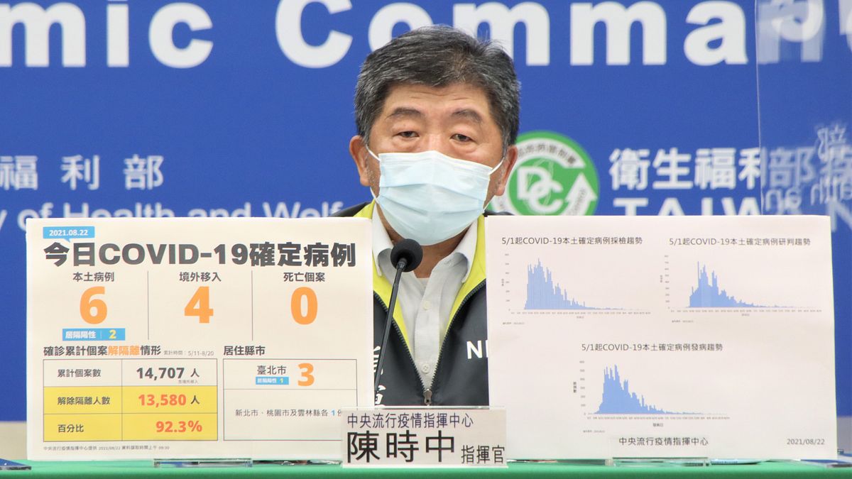 中央防疫指揮官陳時中。(中央流行疫情指揮中心提供) 中央防疫指揮官陳時中。(中央流行疫情指揮中心提供)