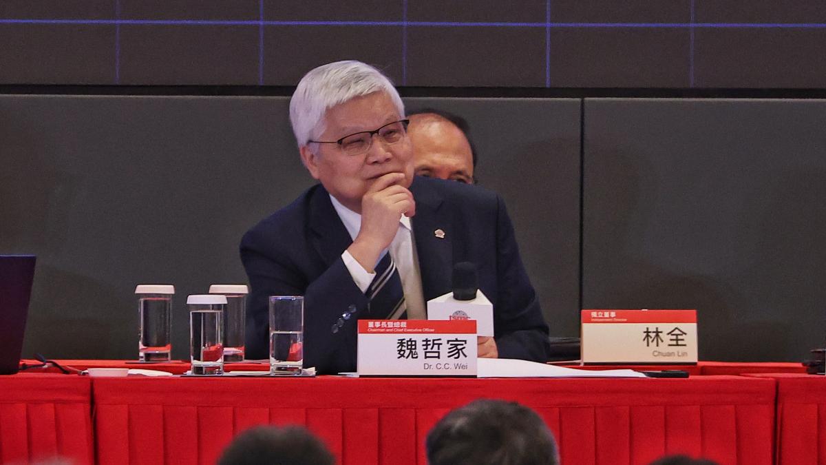 韓廠放話10年趕上台積電 魏哲家霸氣回應:做夢