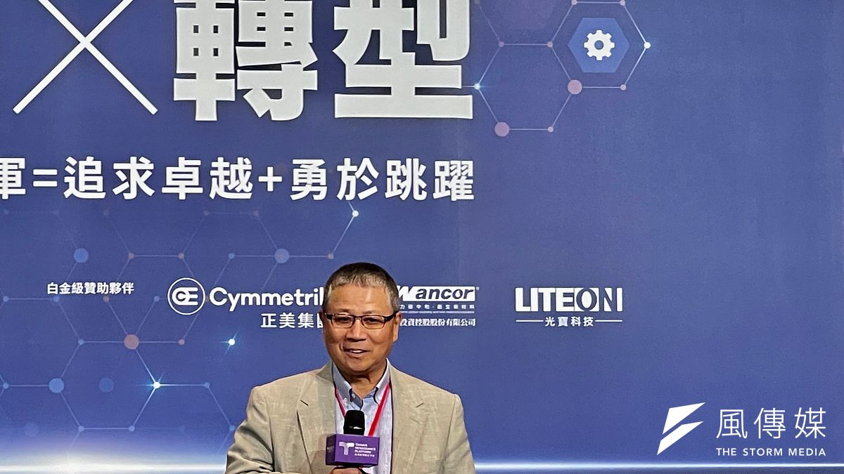 緯創資通董事長林憲銘嗅到機會來了,在關鍵時刻做了關鍵的決策。 (謝錦芳攝) 緯創資通董事長林憲銘嗅到機會來了,在關鍵時刻做了關鍵的決策。 (謝錦芳攝)