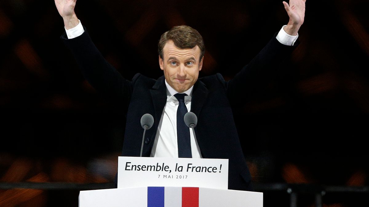 法國準總統馬克宏(AP) 法國準總統馬克宏(AP)
