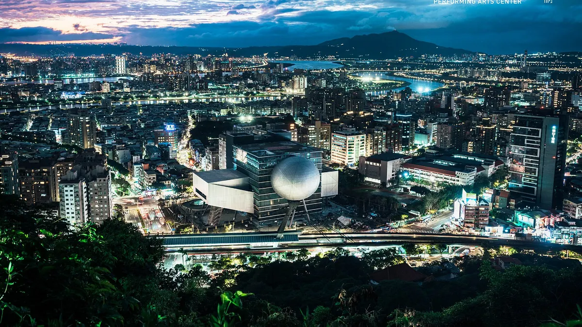 台北表演藝術中心將於5月掛牌運作。(取自「台北表演藝術中心」臉書)