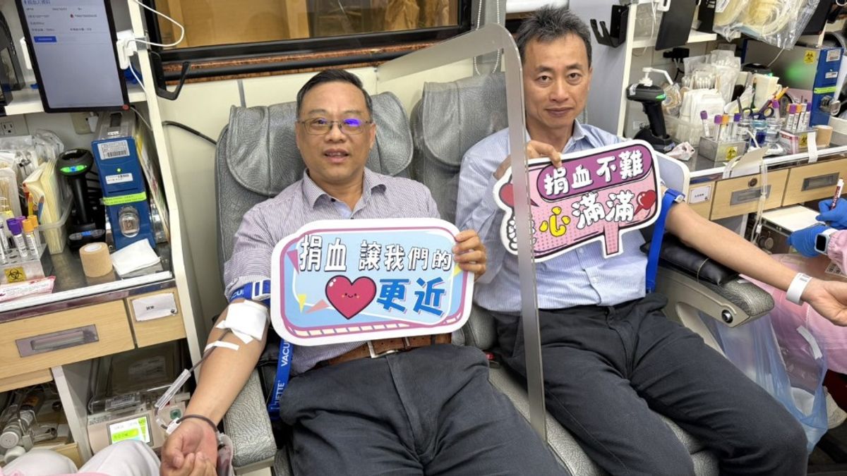 百萬CC公益捐血!中油大林煉油廠 捐贈熱血守護生命