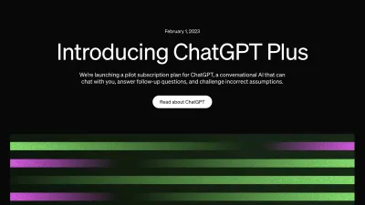 ChatGPT Plus。(翻攝OpenAI官網)