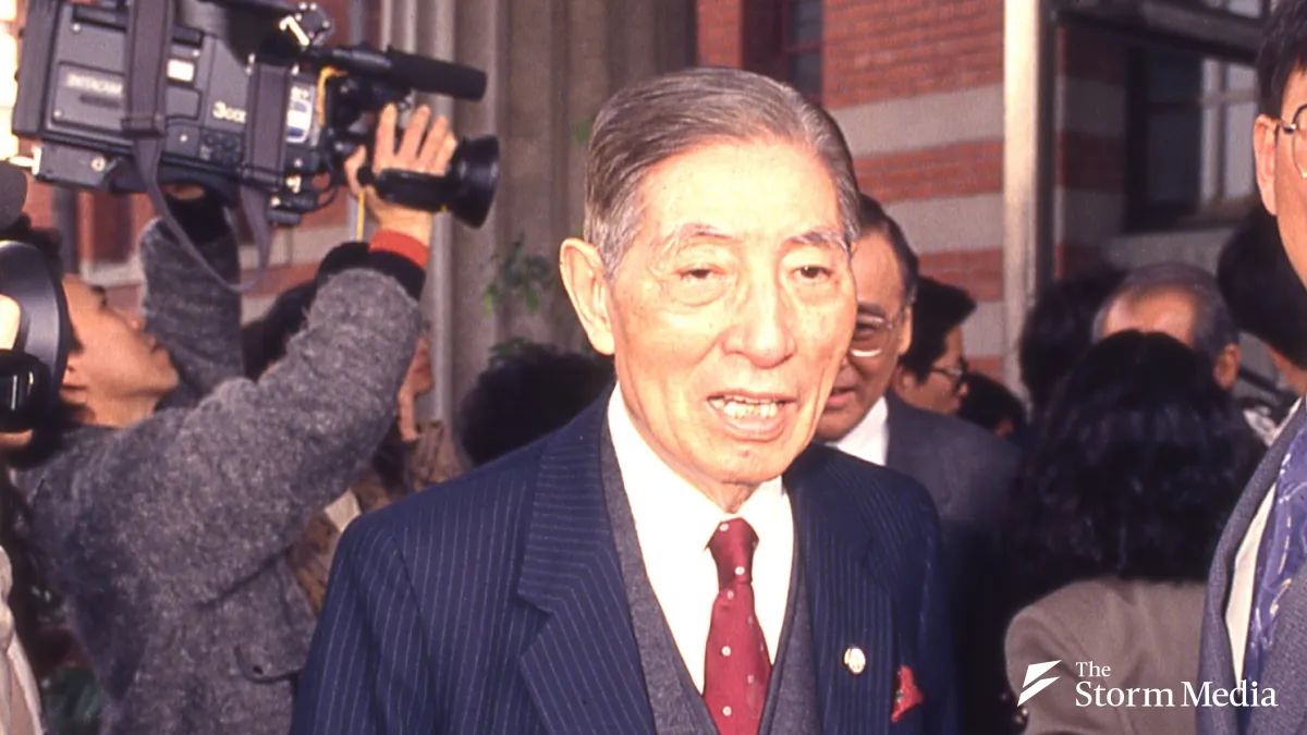 In 1985, Li Kuo-ting recruited Morris Chang from the United States to return to Taiwan. (Photo courtesy of The Journalist)