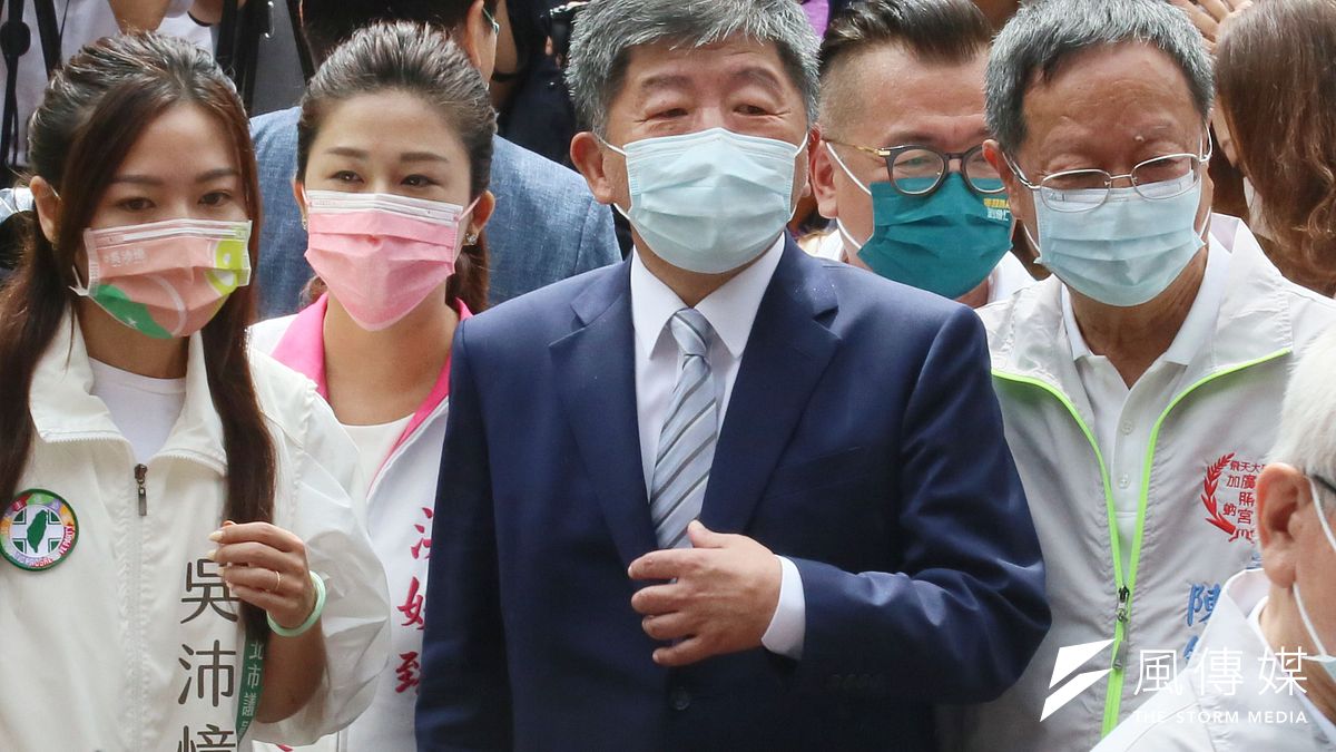 民進黨台北市長參選人陳時中。(柯承惠攝) 民進黨台北市長參選人陳時中。(柯承惠攝)