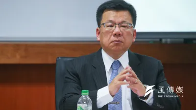 由台大法律學院校友會舉辦的「翻轉國會點亮台灣」座談會,邀請民進黨立委立委李俊俋出席。(蔡耀徵攝)
