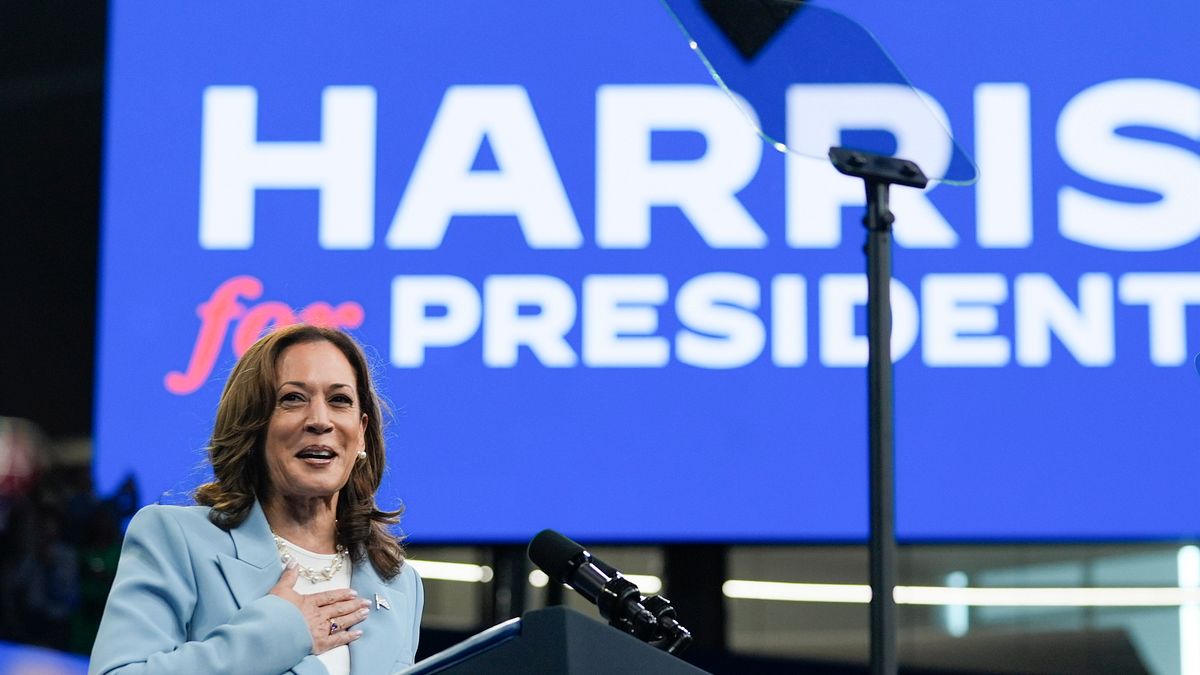 美國副總統、民主黨總統候選人賀錦麗。(美聯社) 美國副總統、民主黨總統候選人賀錦麗。(美聯社)