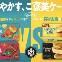 ロッテは、「カスタードケーキ」の発売40周年に合わせて商品を刷新し、新商品「半熟カスタードケーキ」を発売する。あわせて、各種キャンペーンも展開する。(ロッテ提供) ロッテは、「カスタードケーキ」の発売40周年に合わせて商品を刷新し、新商品「半熟カスタードケーキ」を発売する。あわせて、各種キャンペーンも展開する。(ロッテ提供)