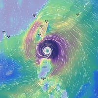 中央気象署によると、本日(18日)は第20号熱帯低気圧または台風の外側の環流の影響で、台東や恒春半島でにわか雨や雷雨の発生時間が増え、局地的に大雨や豪雨となる可能性があるという。(イメージ図/中央気象署提供) 中央気象署によると、本日(18日)は第20号熱帯低気圧または台風の外側の環流の影響で、台東や恒春半島でにわか雨や雷雨の発生時間が増え、局地的に大雨や豪雨となる可能性があるという。(イメージ図/中央気象署提供)