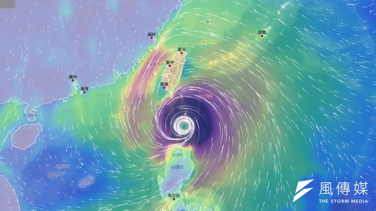 中央気象署によると、本日(18日)は第20号熱帯低気圧または台風の外側の環流の影響で、台東や恒春半島でにわか雨や雷雨の発生時間が増え、局地的に大雨や豪雨となる可能性があるという。(イメージ図/中央気象署提供) 中央気象署によると、本日(18日)は第20号熱帯低気圧または台風の外側の環流の影響で、台東や恒春半島でにわか雨や雷雨の発生時間が増え、局地的に大雨や豪雨となる可能性があるという。(イメージ図/中央気象署提供)