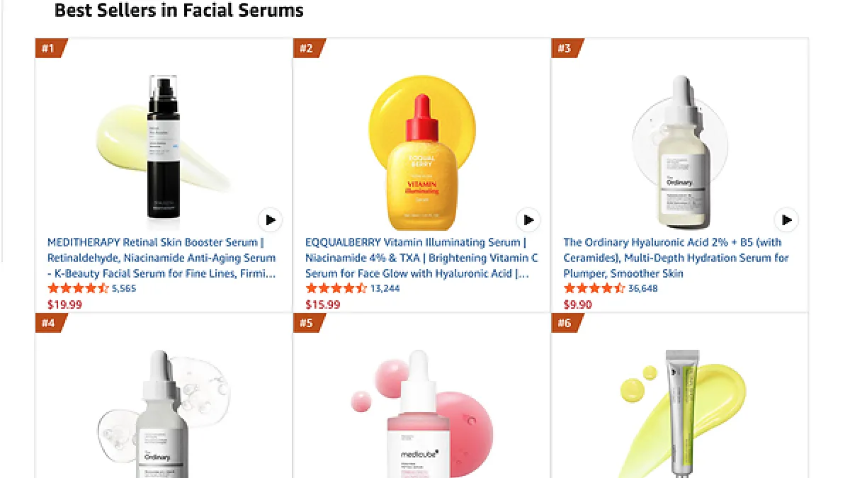 Korean Skincare Brand Meditherapy Tops Amazon U.S. Facial Serums, Breaking Into Beauty Best Sellers Top 20