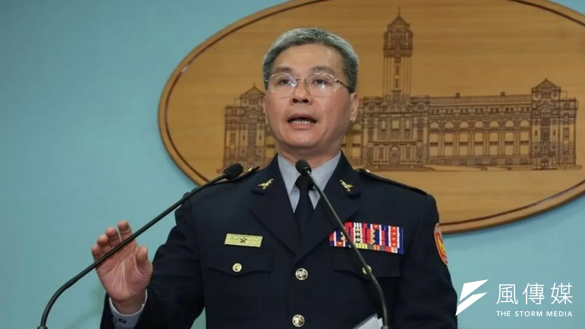 台北市中正一分局局長方仰寧表示,衝撞總統府的張姓嫌犯應無政治動機。(余志偉攝)