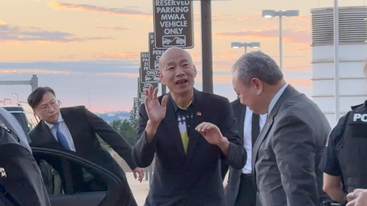 曝美國接待韓國瑜「我聽到的規格非常高」 翁履中:也許美方對執政黨也有不滿