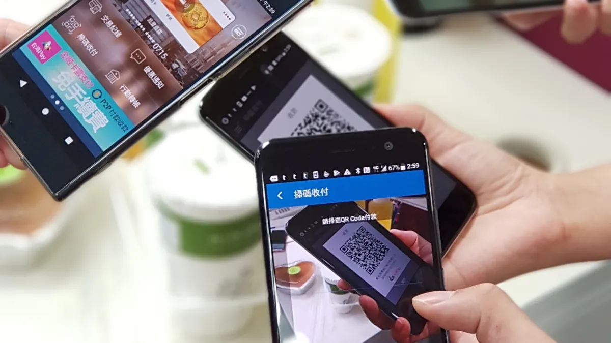 「台灣Pay twallet+」新增「QR Code轉帳」功能,只要「收」、「付」雙方透過標示有「台灣Pay」標誌的QR Code即可....(圖/台灣Pay提供)