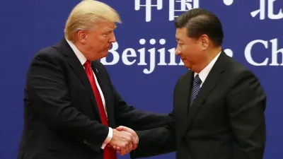 川習會:美國總統川普與中國國家主席習近平(AP)