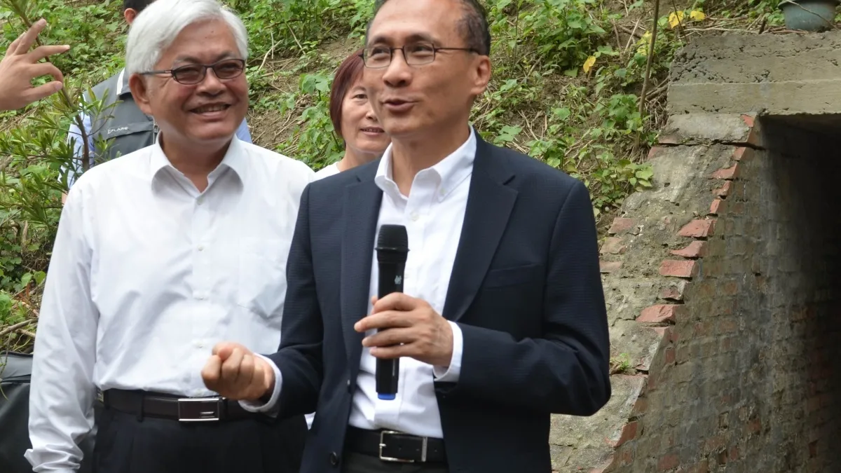 林全走訪雲林憶兒時 關心眷村文資保存議題