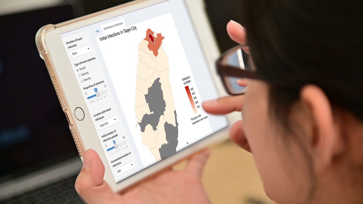 臉書日前與美國哈佛大學、台灣清華大學展開合作,建立新冠病毒疫情傳播模式,可協助政府制訂有效的管制策略。(清大提供) 臉書日前與美國哈佛大學、台灣清華大學展開合作,建立新冠病毒疫情傳播模式,可協助政府制訂有效的管制策略。(清大提供)