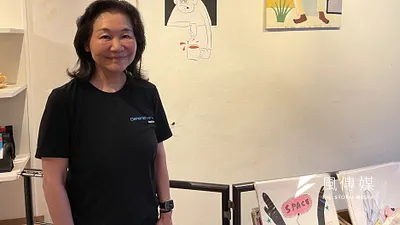 全球最大內容推薦公司 Taboola 研發副總裁俞寧寧 。(謝錦芳攝)