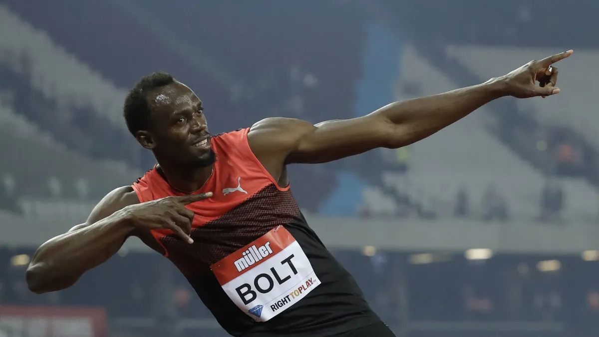 「牙買加閃電」博爾特(Usain Bolt)(美聯社)
