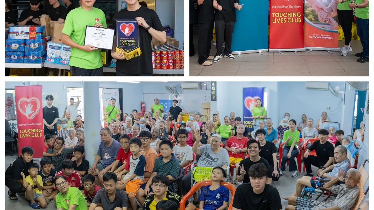 Vantage Foundation Brings Smiles and Support to Residents of Victory Old Folks Home in Malaysia