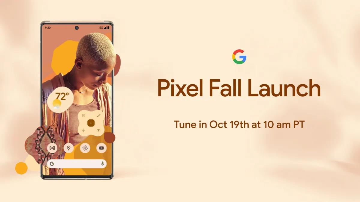 Google Pixel 6 發表會時間確定,將在10/20舉行!(圖/GOOGLE提供)