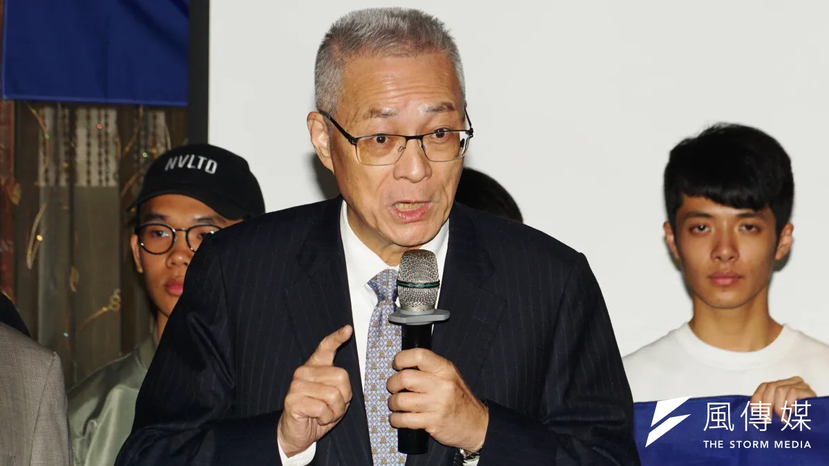 表態要競選國民黨主席的前副總統吳敦義,對於19萬名不必繳黨費,就有投票權的黨員正當性提出質疑。(資料照片,盧逸峰攝)