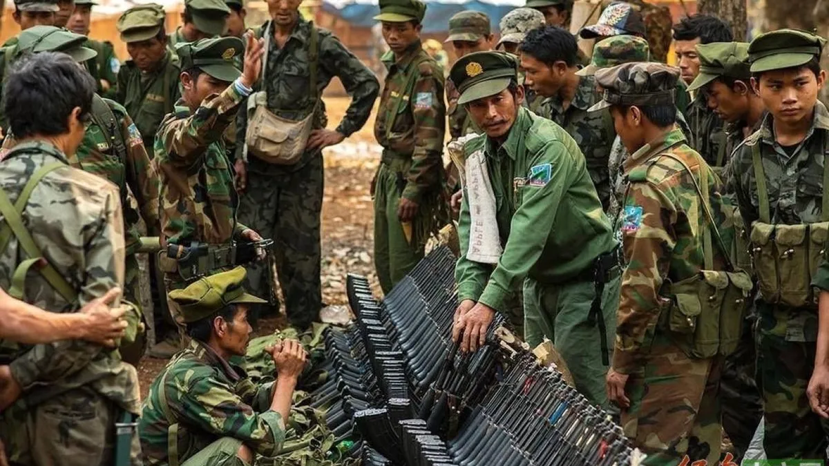 果敢同盟軍(取自網路)