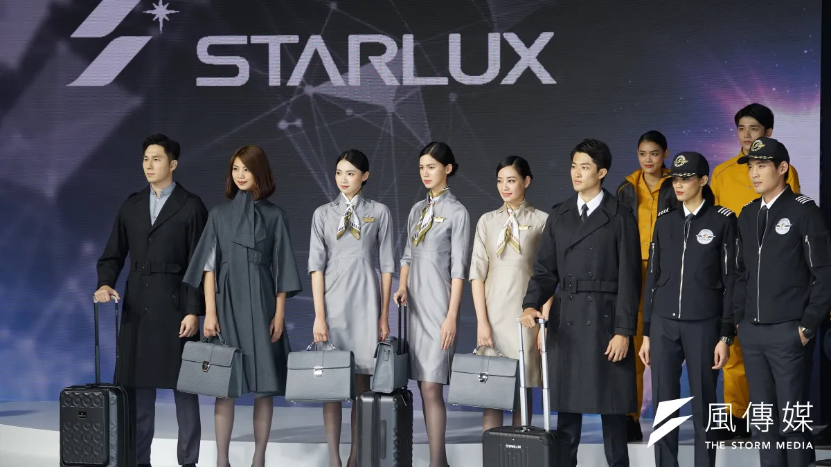 星宇航空2日舉行「JX Style制服暨機艙發表會」。(盧逸峰攝)