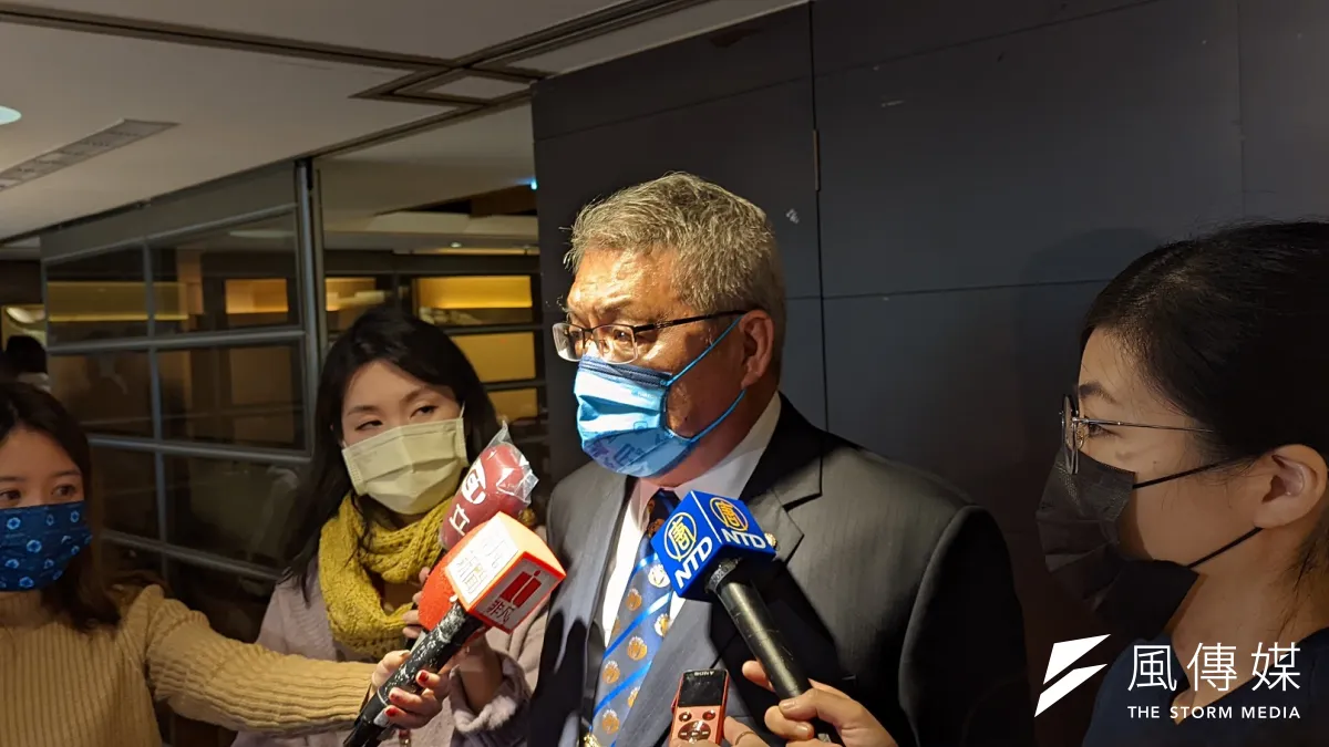 機械公會理事長魏燦文表示今年台灣機械產業產值成長將上看15%,2025年預計達2兆(圖/陳逸群攝)