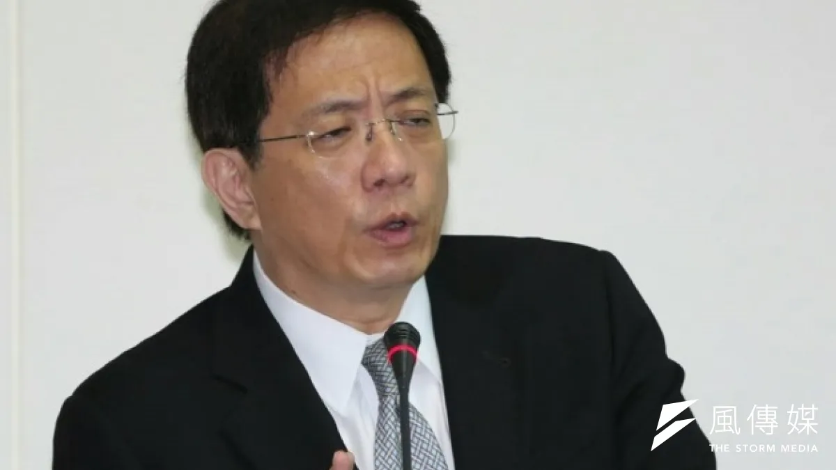 台灣指標13日公布12位部會首長施政滿意度調查,其中國發會主委管中閔滿意度只有8.2%、不滿意度達26.8%。(余志偉攝)