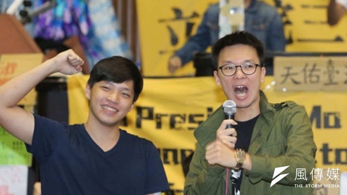 對王金平呼籲學生退場,學生作出回應。(吳逸驊攝) 對王金平呼籲學生退場,學生作出回應。(吳逸驊攝)