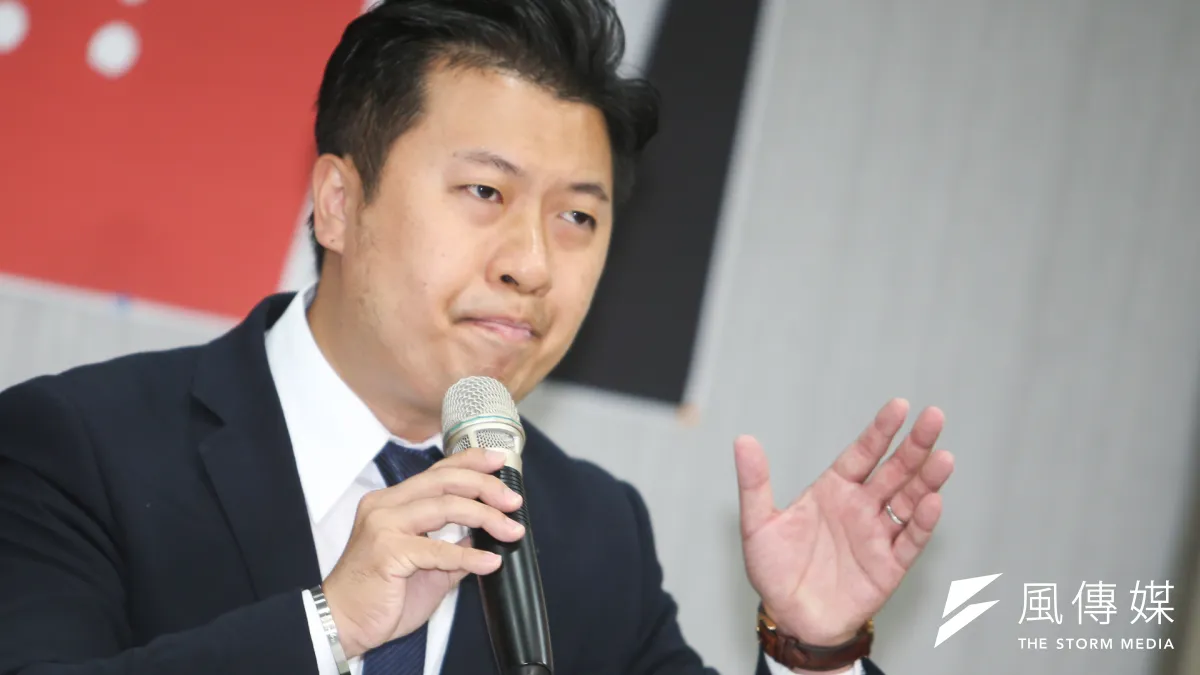 民進黨發言人張志豪。(資料照片,陳明仁攝)
