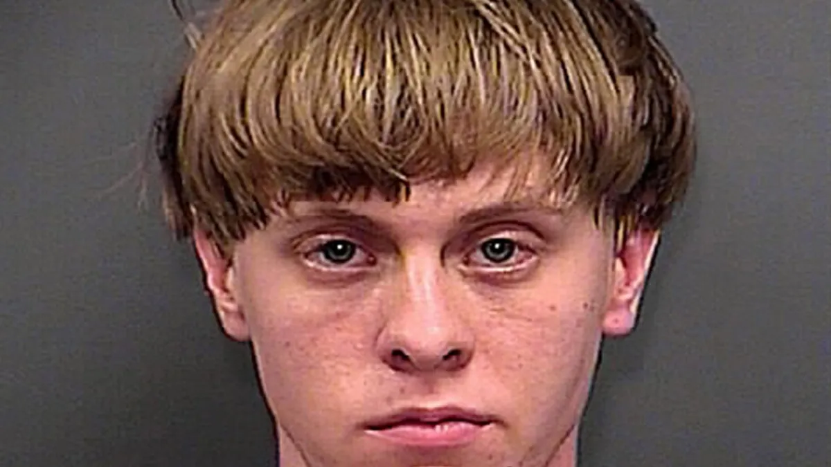 犯下2015年6月17日美國南卡羅來納州教堂屠殺案的兇手魯夫(Dylann Roof)(AP)