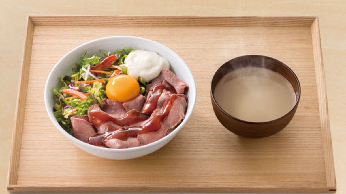 日本吉野家推出鴕鳥丼,鴕鳥是一種環境負擔較低的肉類來源(吉野家官網) 日本吉野家推出鴕鳥丼,鴕鳥是一種環境負擔較低的肉類來源(吉野家官網)