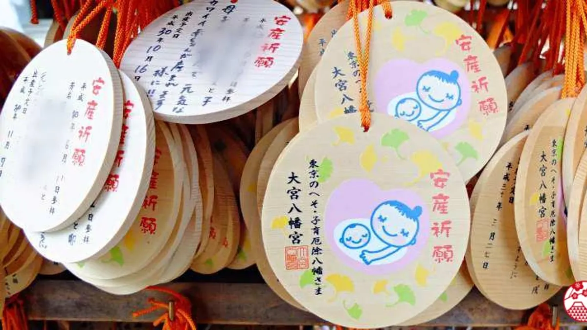 在醫學發達的現代,到神社參拜求子、安胎,變成一種祝福方式。(圖/樂吃購!日本提供) 在醫學發達的現代,到神社參拜求子、安胎,變成一種祝福方式。(圖/樂吃購!日本提供)