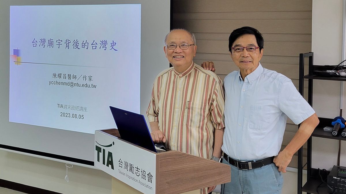 曝好友陳耀昌癌末仍忙看診、勤寫作 黃文局淚憶最後身影:想坐輪椅曬太陽