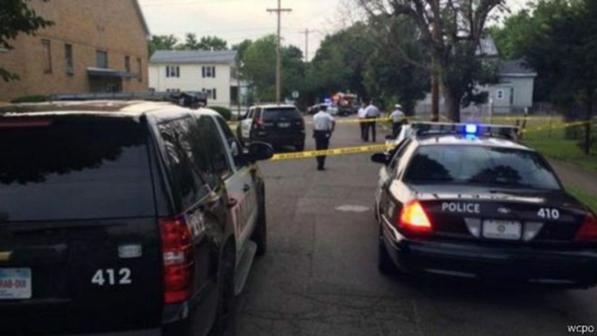 當地警方正在對事件展開調查。(BBC中文網) 當地警方正在對事件展開調查。(BBC中文網)