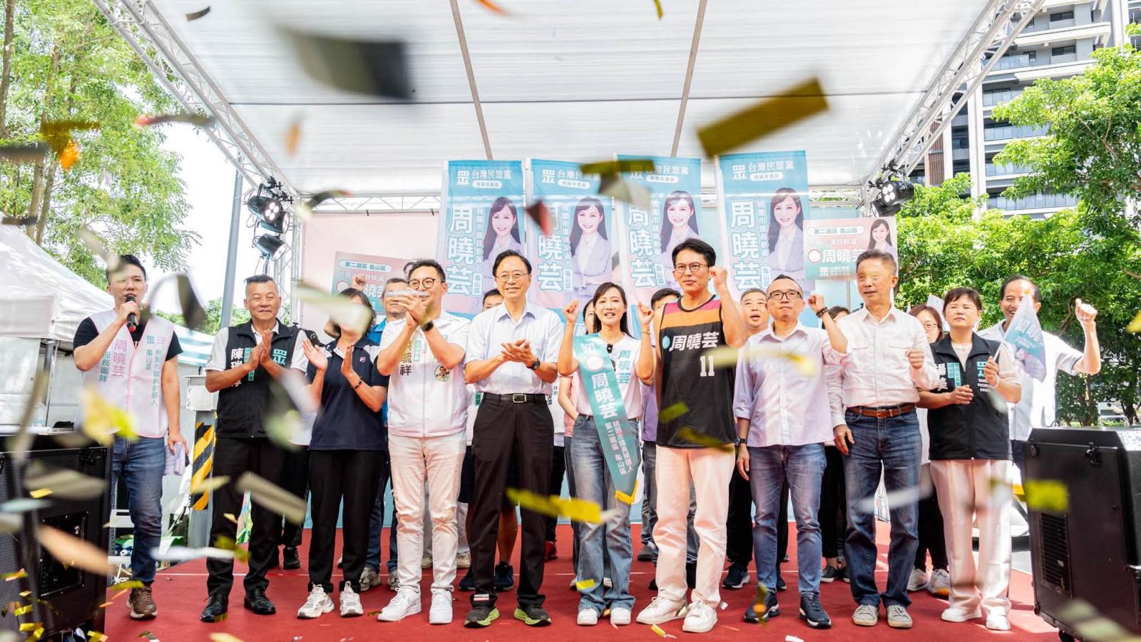 竹北藍白破局未延燒桃園 張善政、黃國昌合體:希望爭議不要擴及其他縣市
