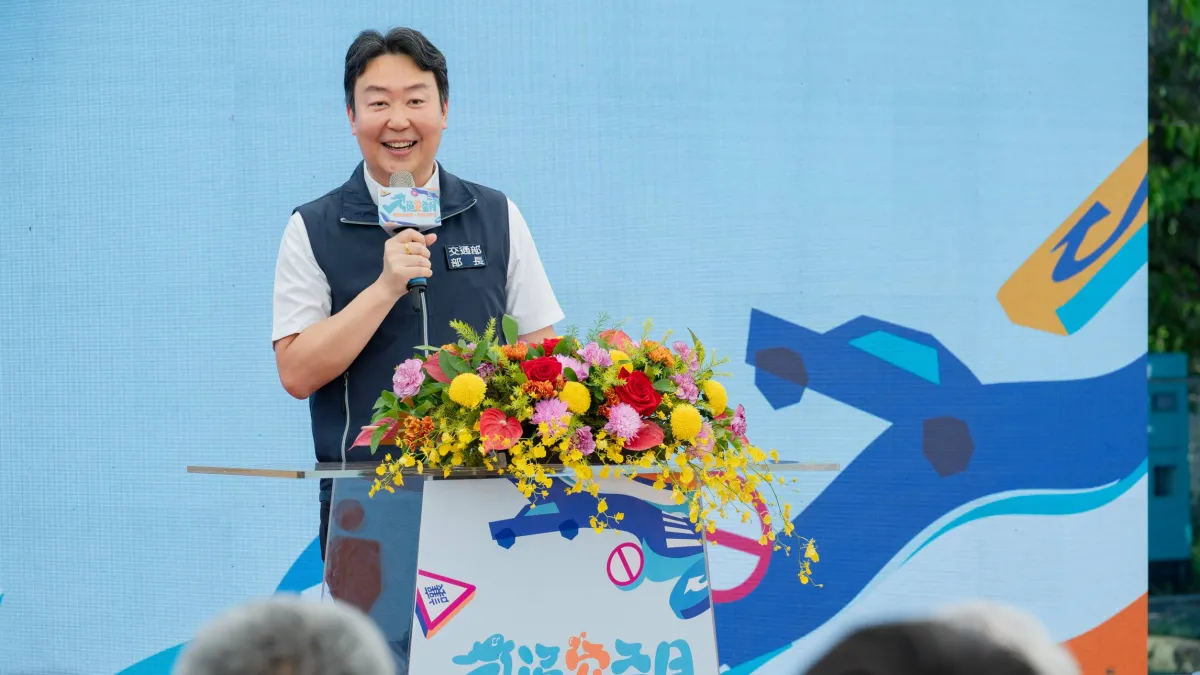交通部長陳世凱表示,交通安全不應只在9月交通安全月才受到重視,而應成為每一位用路人的生活日常。(交通部公路局提供)