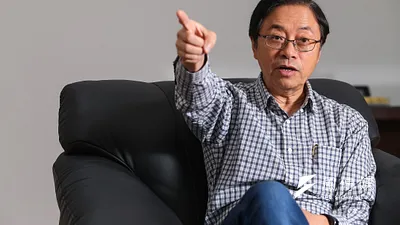 國民黨總統參選人韓國瑜去年參選高雄市長、今年參選2020年總統,前行政院長張善政(見圖)皆扮演顧問團總召。張善政已確定擔任韓國瑜副手。(顏麟宇攝)